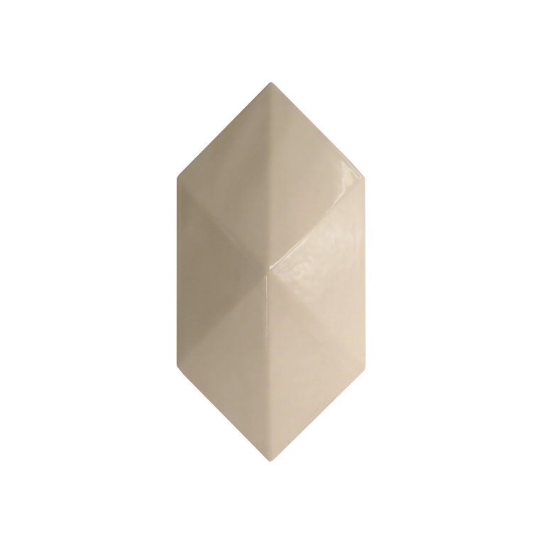 PLURIFY - 5X9 DIAMOND, IVORY, GLOSSY